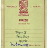 Form Prize Book Label 1959-60